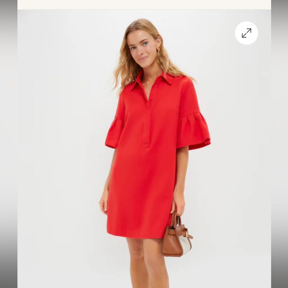 Tuckernuck NAVY Crepe Massey Dress